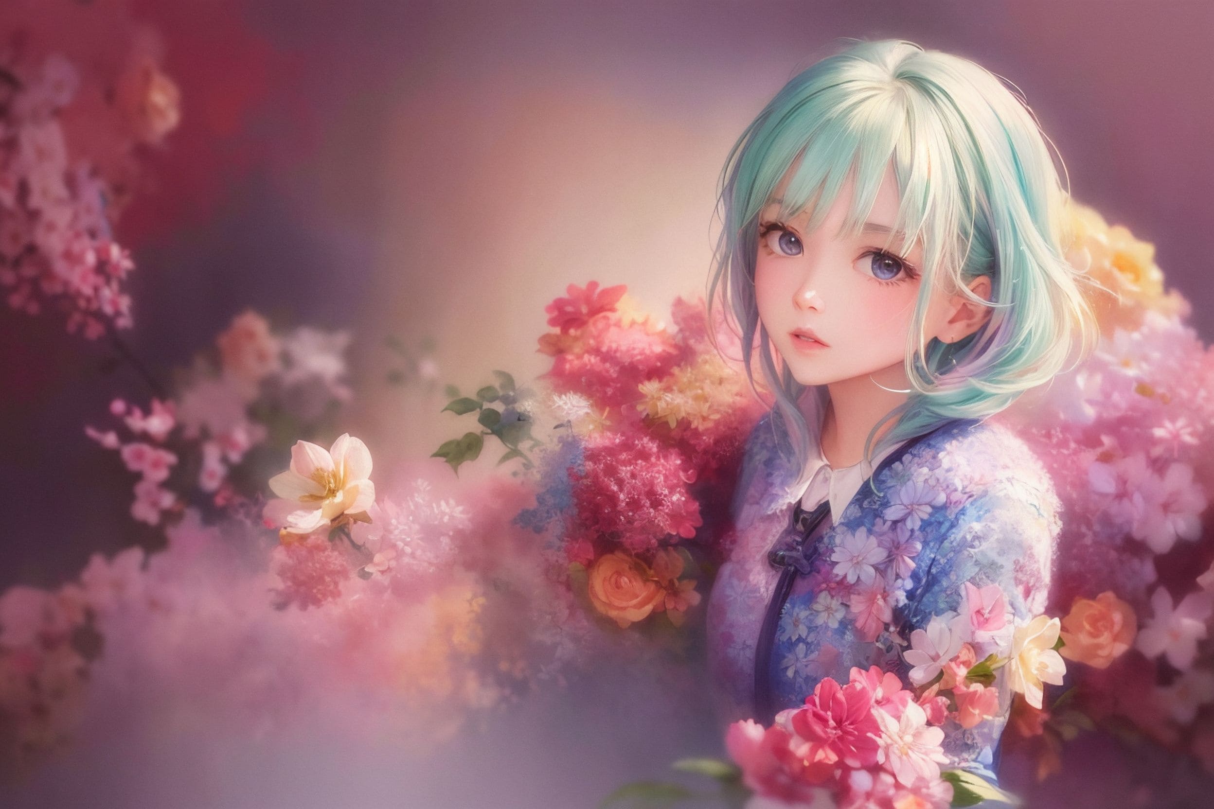 パステルビビッド | の人気AIイラスト・グラビア