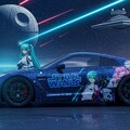 初音ミクとスターウォーズGT-R 3枚目
