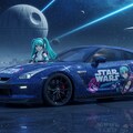 初音ミクとスターウォーズGT-R 2枚目