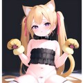 画像生成に失敗した猫耳ツインテールの女の子 02 5枚目