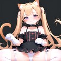 画像生成に失敗した猫耳ツインテールの女の子 02 2枚目