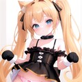 画像生成に失敗した猫耳ツインテールの女の子 02 3枚目