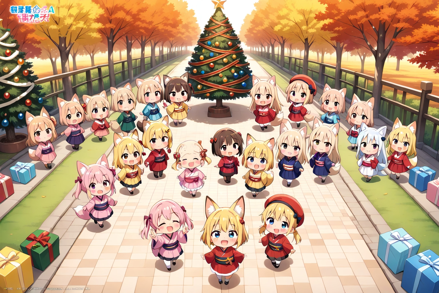 プレゼントボックス開封、私服へ着替えました-♪。 | の人気AIイラスト・グラビア