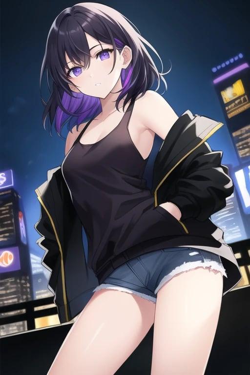 都会と裏路地差分