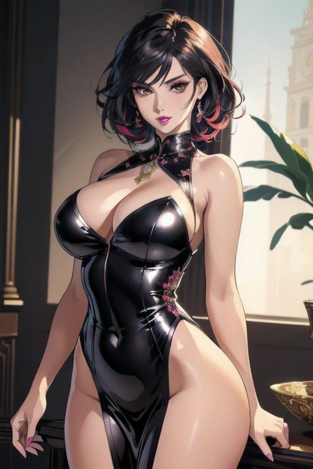 大人の魅力出しまくりの美女イラスト