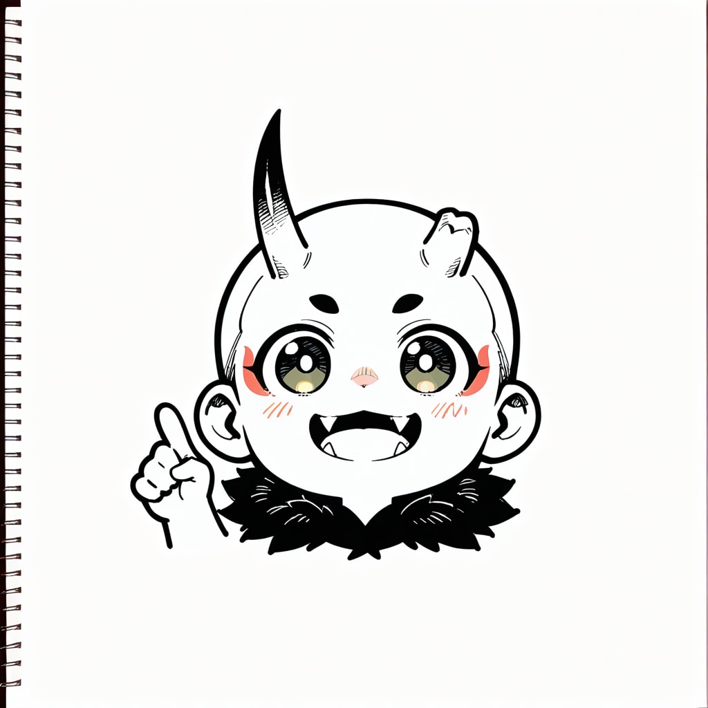 鬼のお面作成依頼 | の人気AIイラスト・グラビア