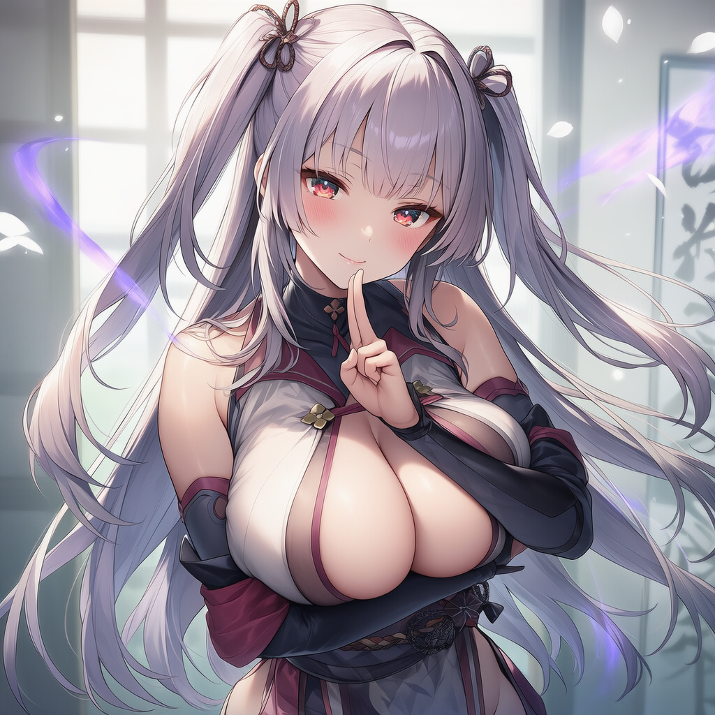 銀髪くノ一