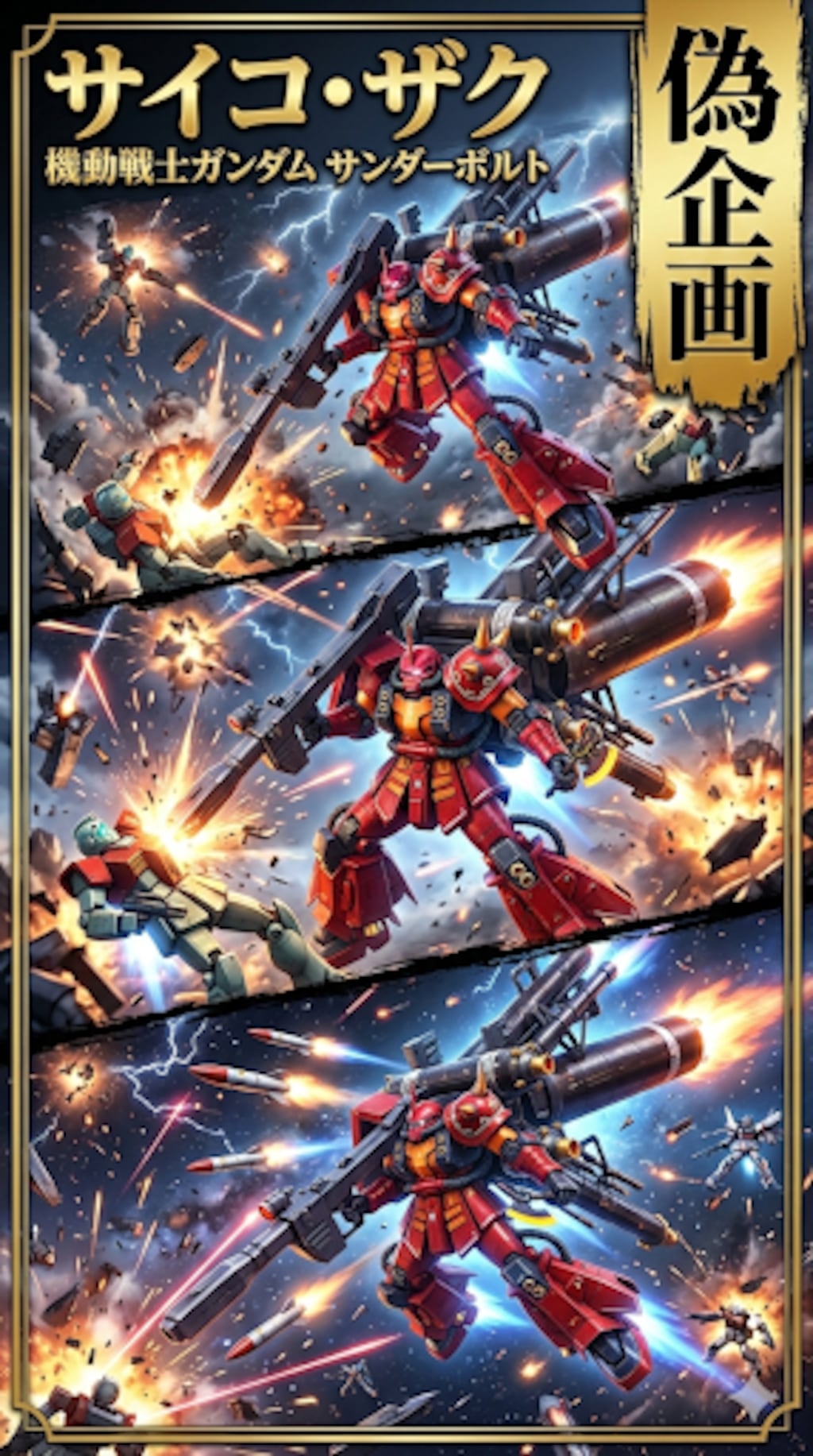 ザクの日　機動戦士ガンダムサンダーボルト　サイコ・ザク