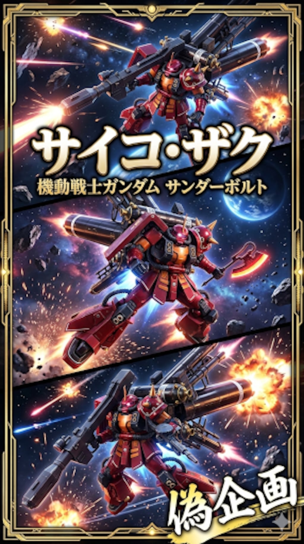 ザクの日　機動戦士ガンダムサンダーボルト　サイコ・ザク