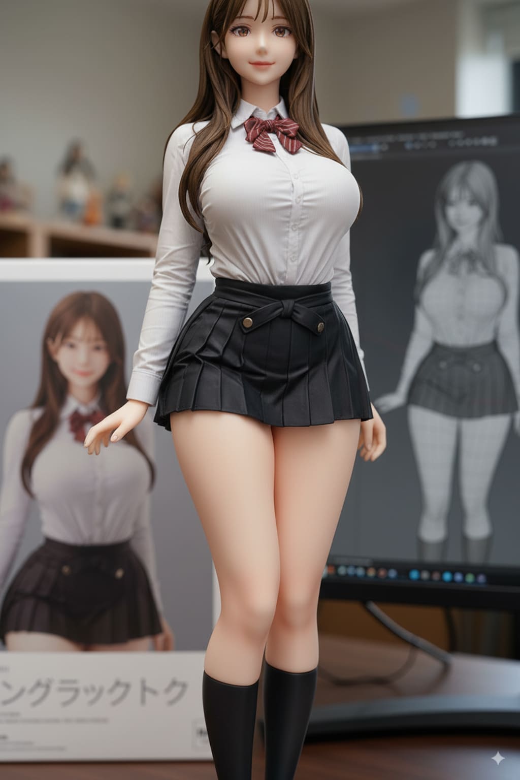 フィギュア 制服ぱつぱつ