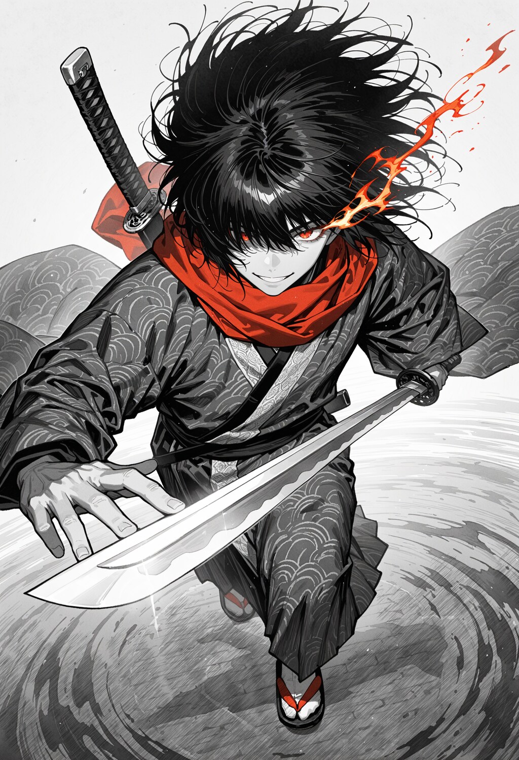 緋色に染める時