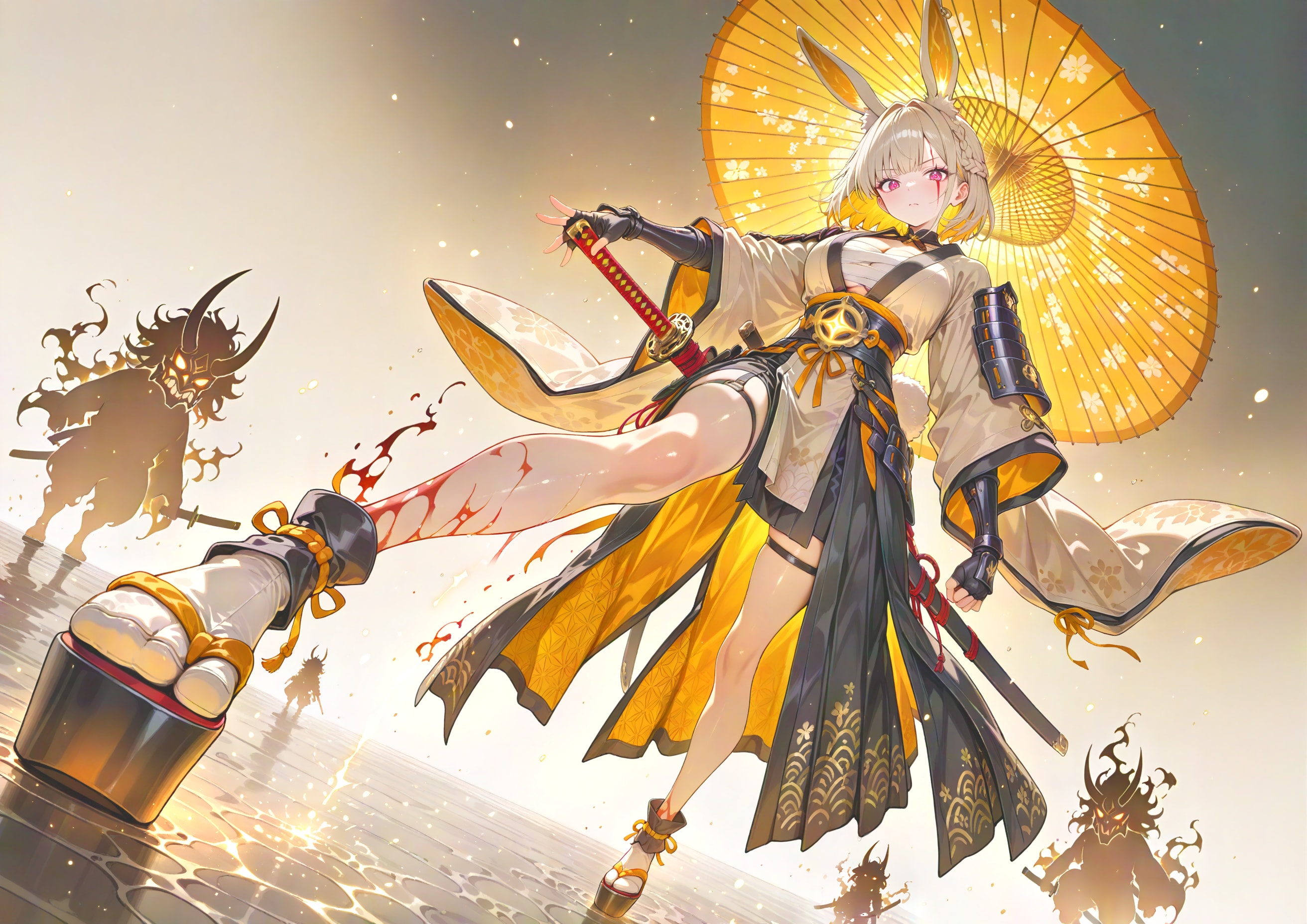 兎剣士 | の人気AIイラスト・グラビア