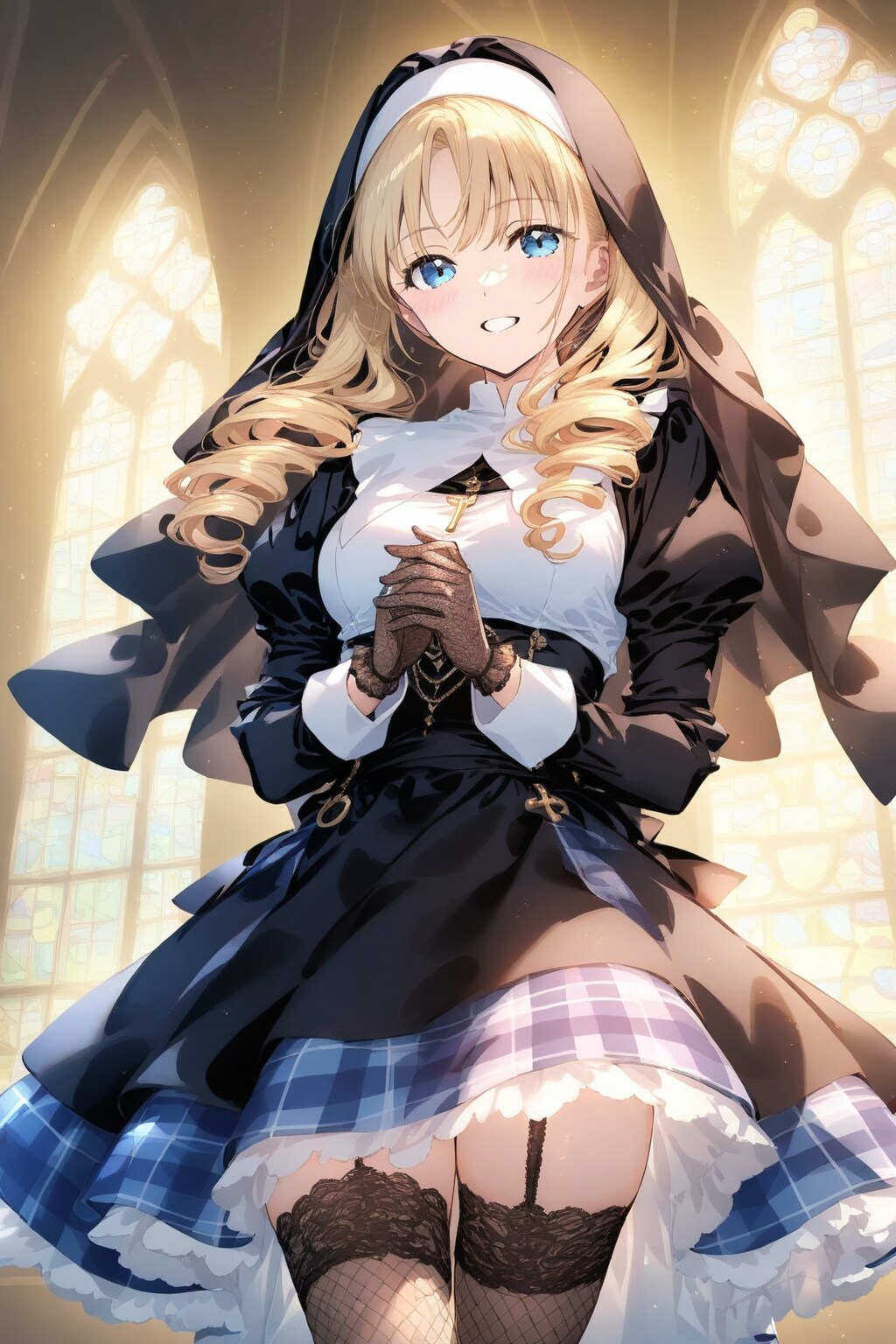 WAVEで聖女学校の制服