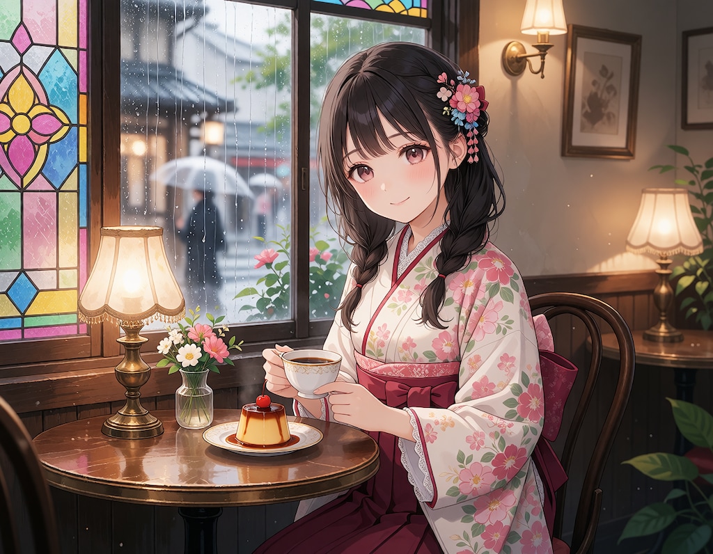 大正喫茶で待ち合わせ