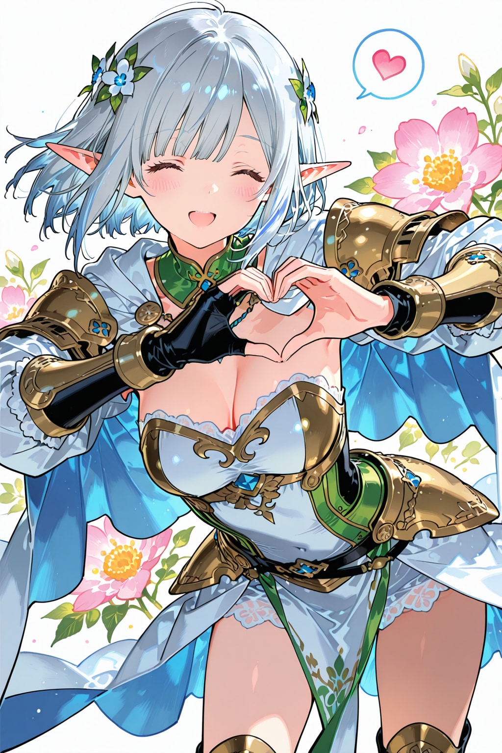 エルフの銀姫様 | の人気AIイラスト・グラビア