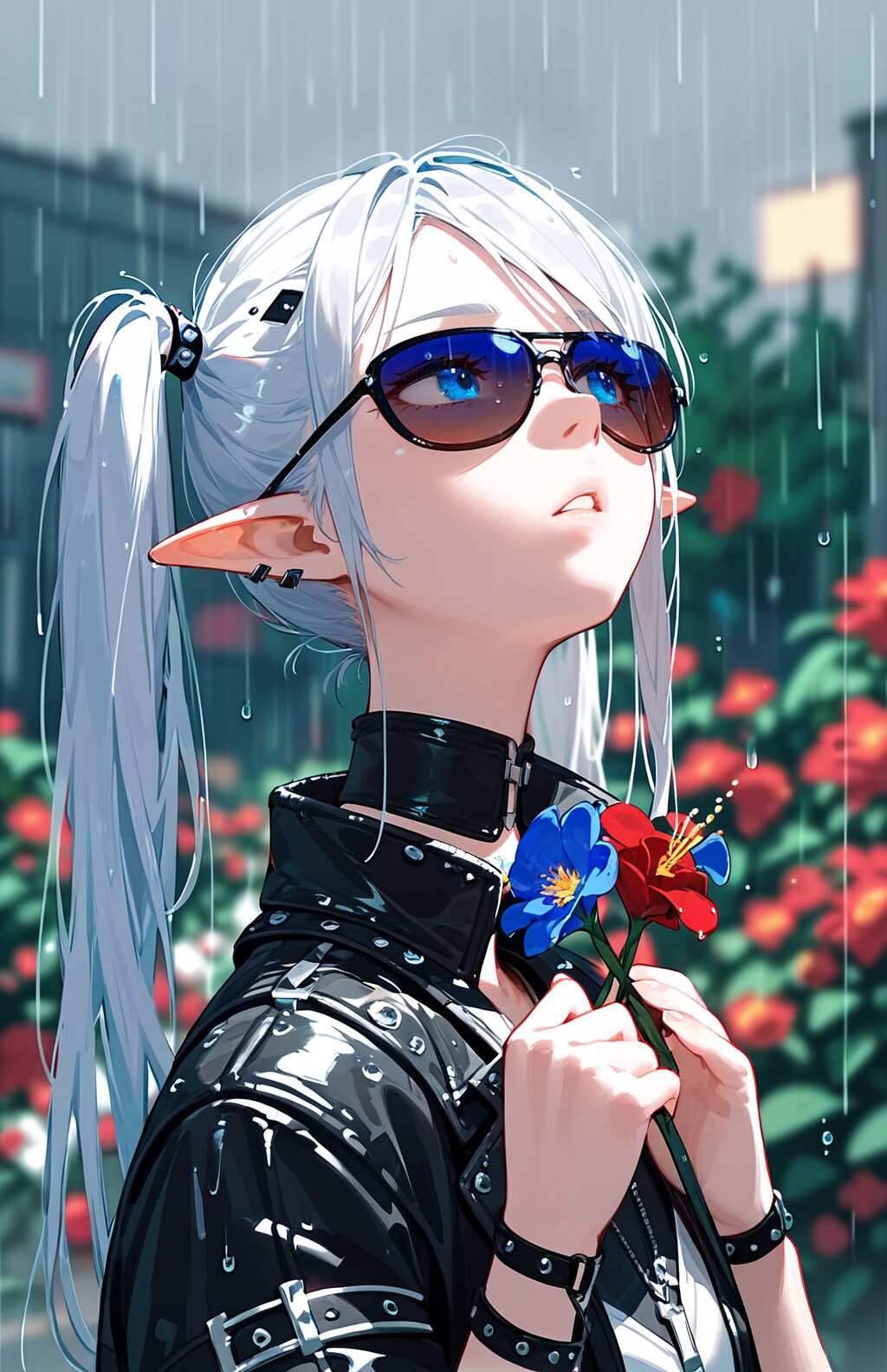 献花