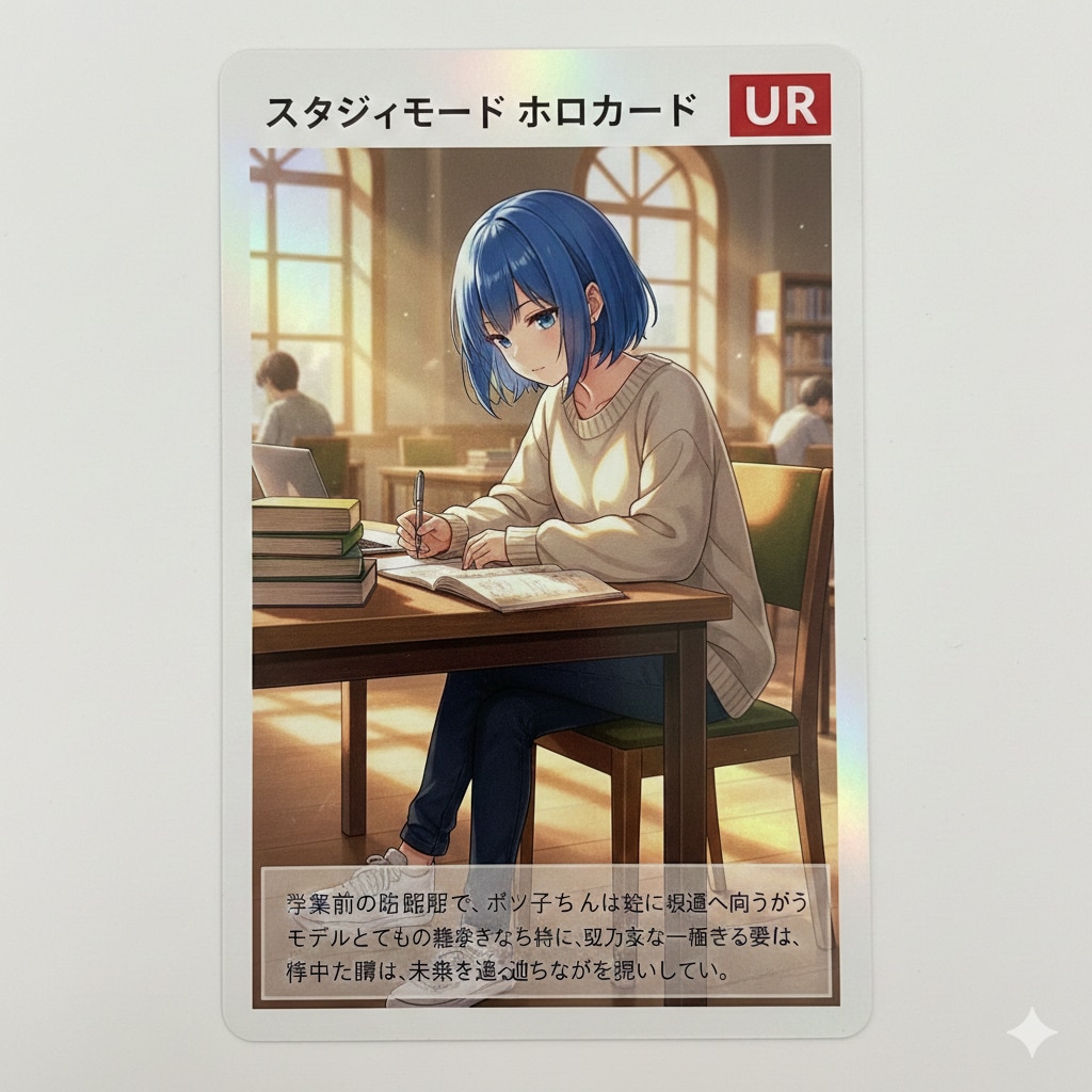 スタディモード ホロカード