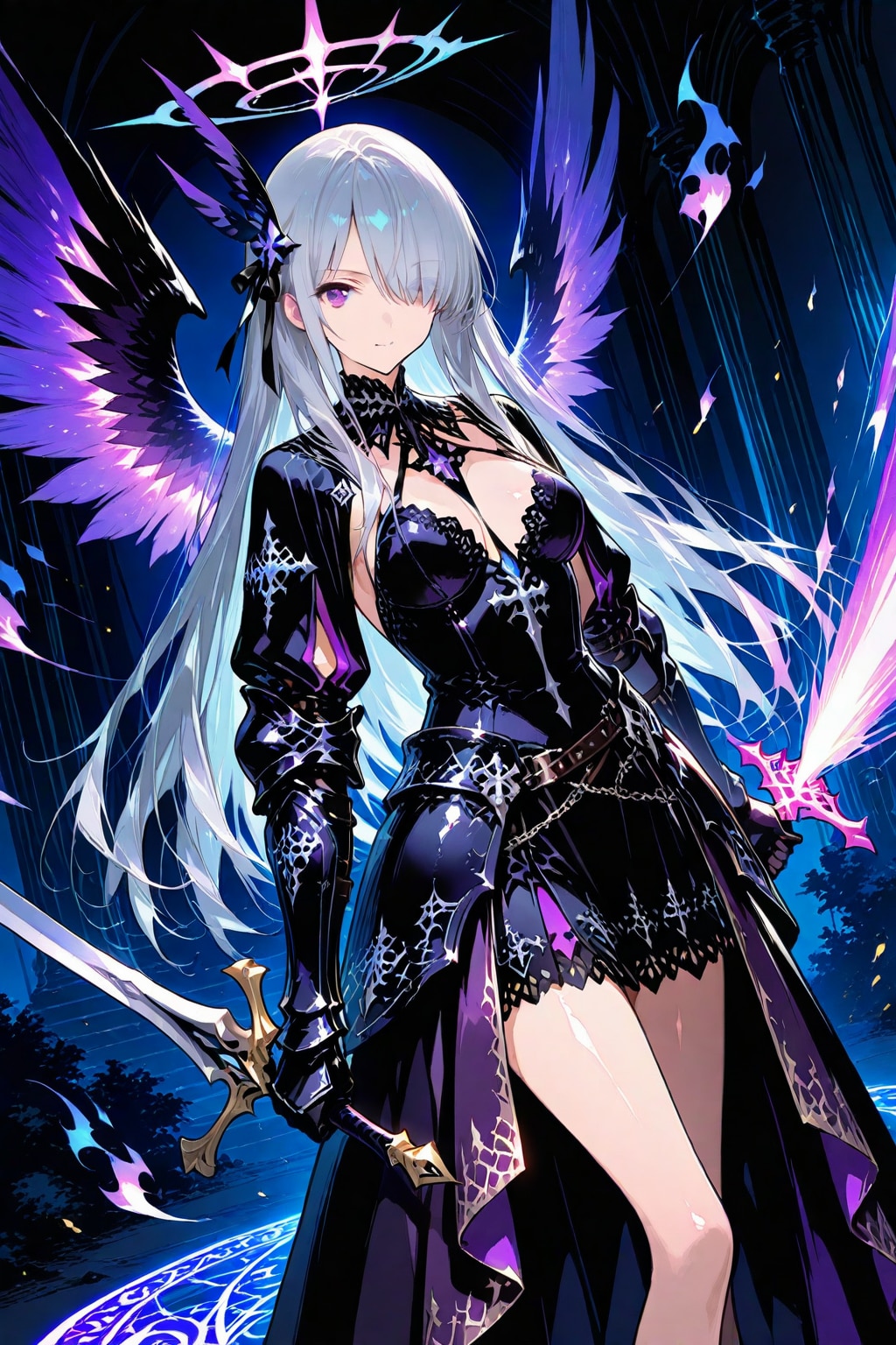 早く目覚めた朝に堕天使さん