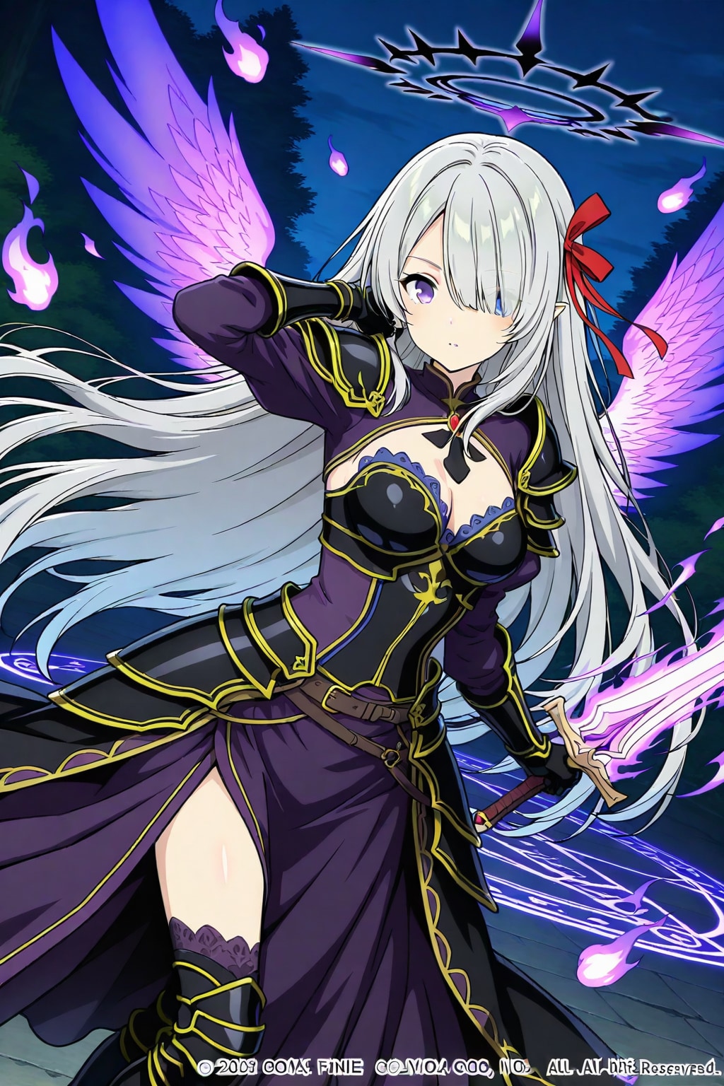 早く目覚めた朝に堕天使さん