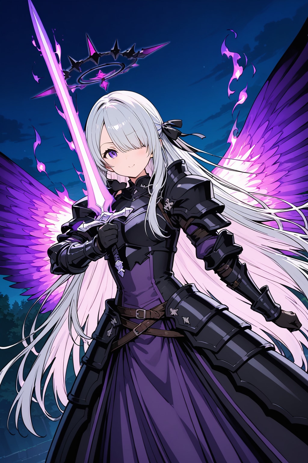 早く目覚めた朝に堕天使さん