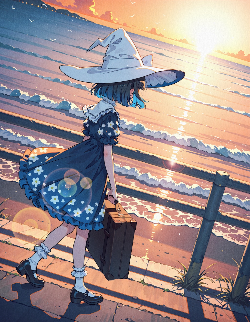 海がきれいでした