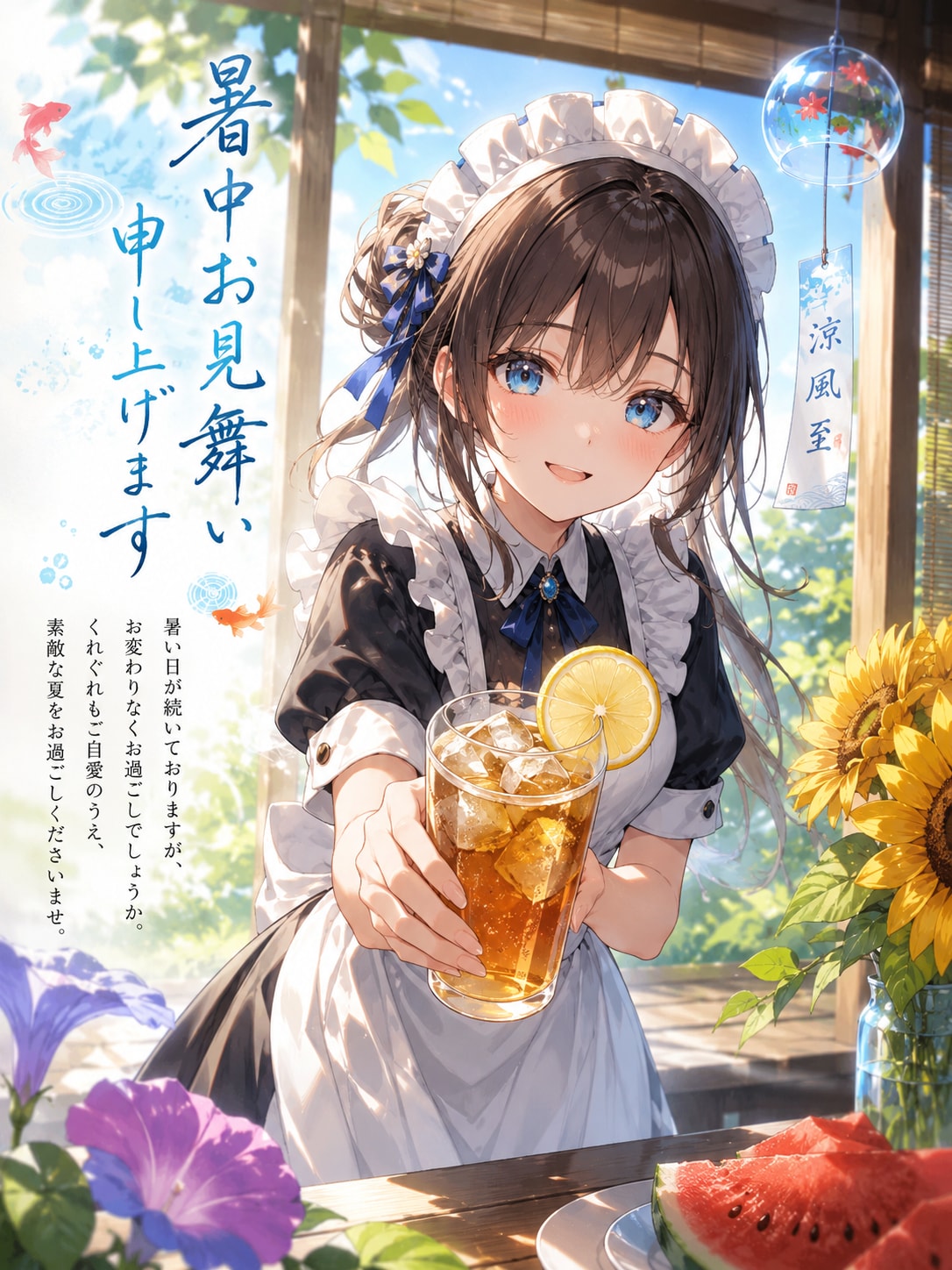 暑中お見舞申し上げます