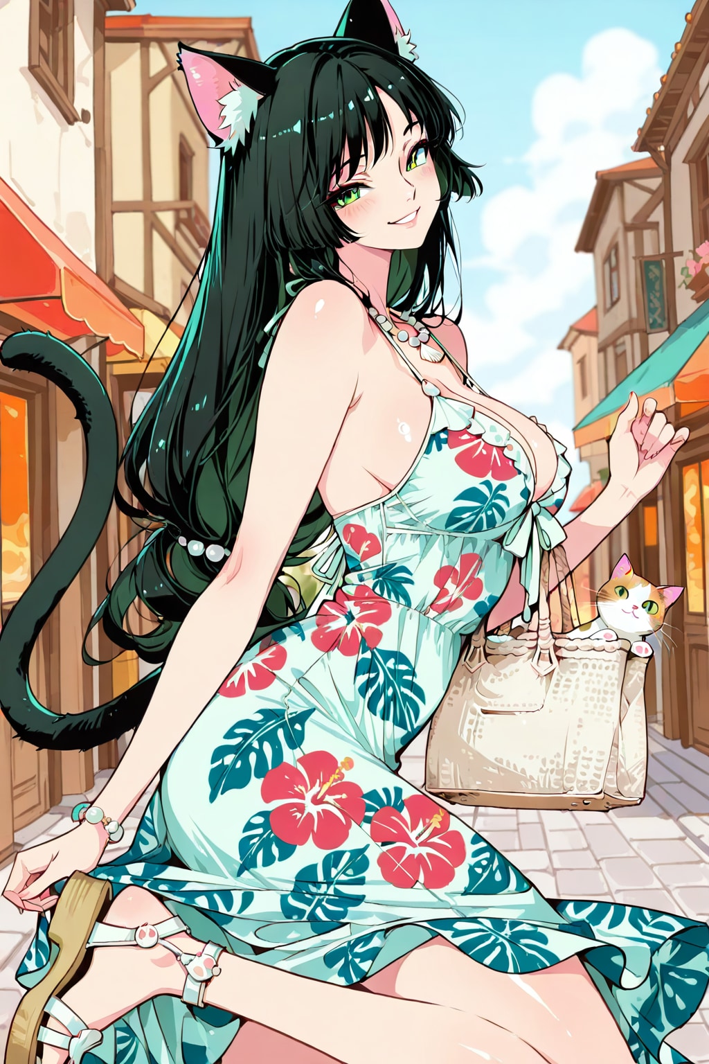 夏のお出かけウェア
