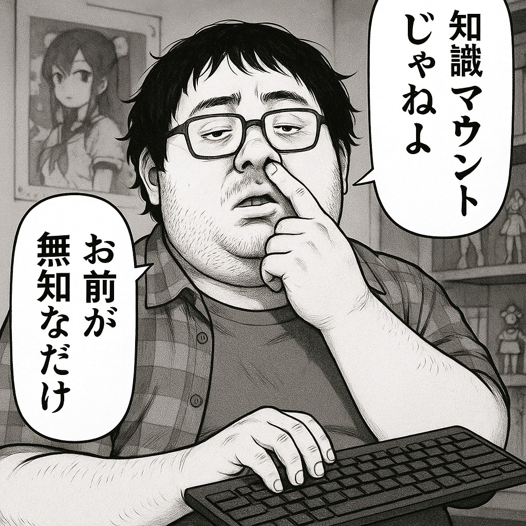 知識マウントじゃねーよ