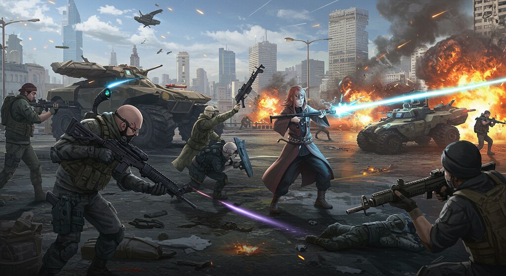 ノスタリア激戦地の乱戦