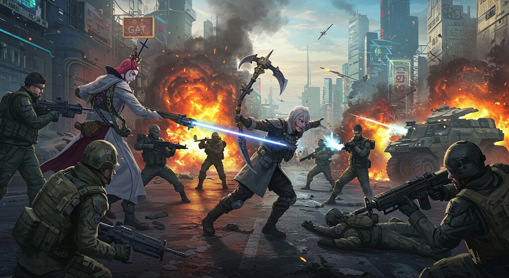 ノスタリア激戦地の乱戦