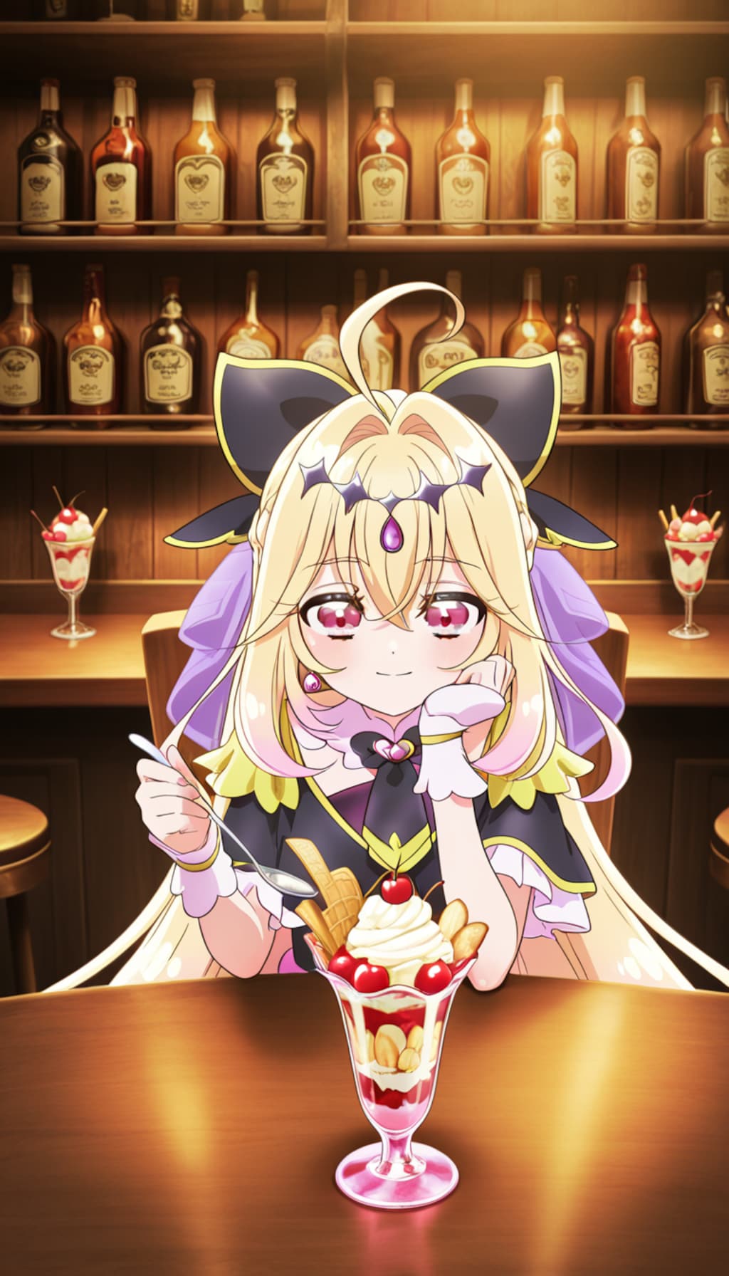 たまにはパフェで
