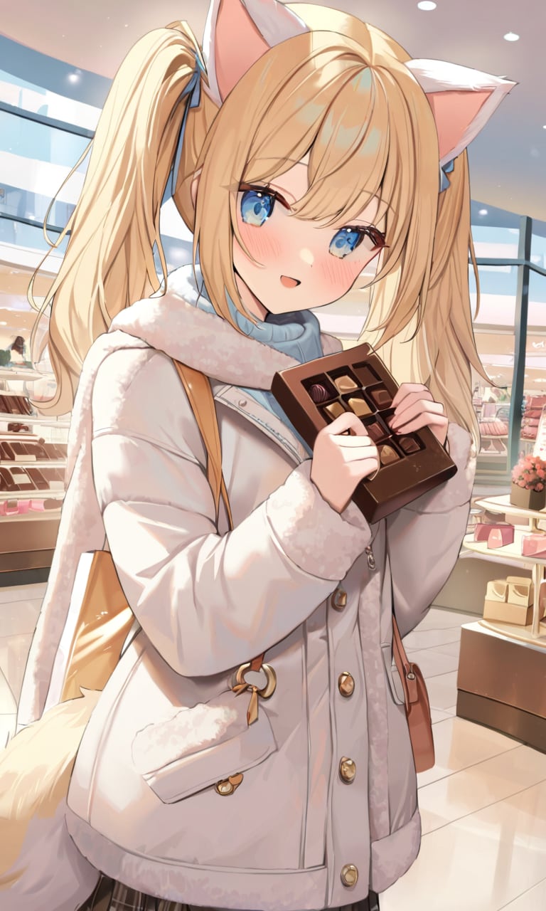 こるり「義理チョコあつめー」まや「いらんな」 | の人気AIイラスト・グラビア