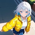 川相絵那の私服 3枚目