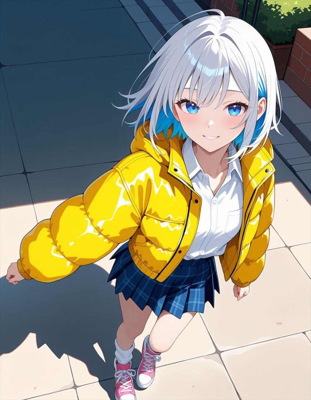 川相絵那の私服