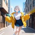 川相絵那の私服 4枚目