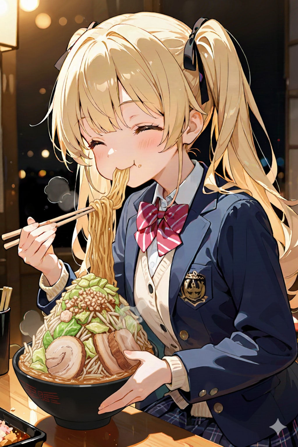 寒いときにはやっぱりラーメン♪