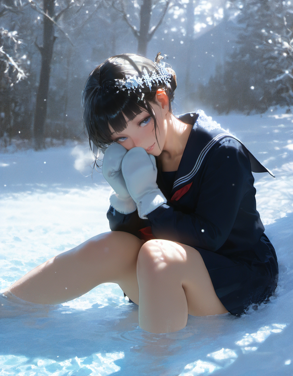 モデルさんのお仕事