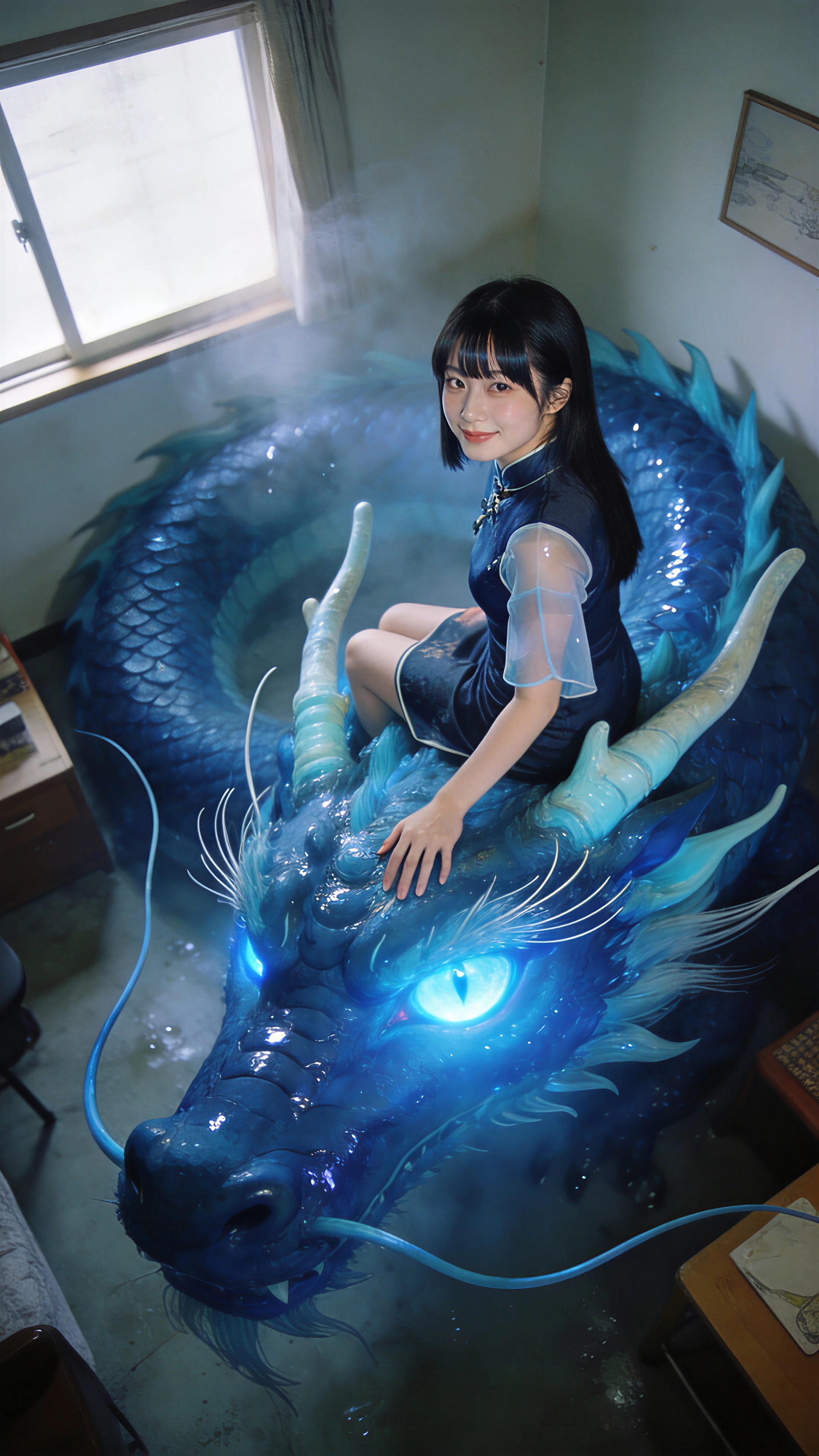 The Dragon in My Room | の人気AIイラスト・グラビア