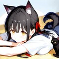 猫+女の子xケモミミ=かわいい 4枚目