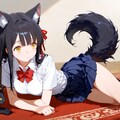 猫+女の子xケモミミ=かわいい 2枚目