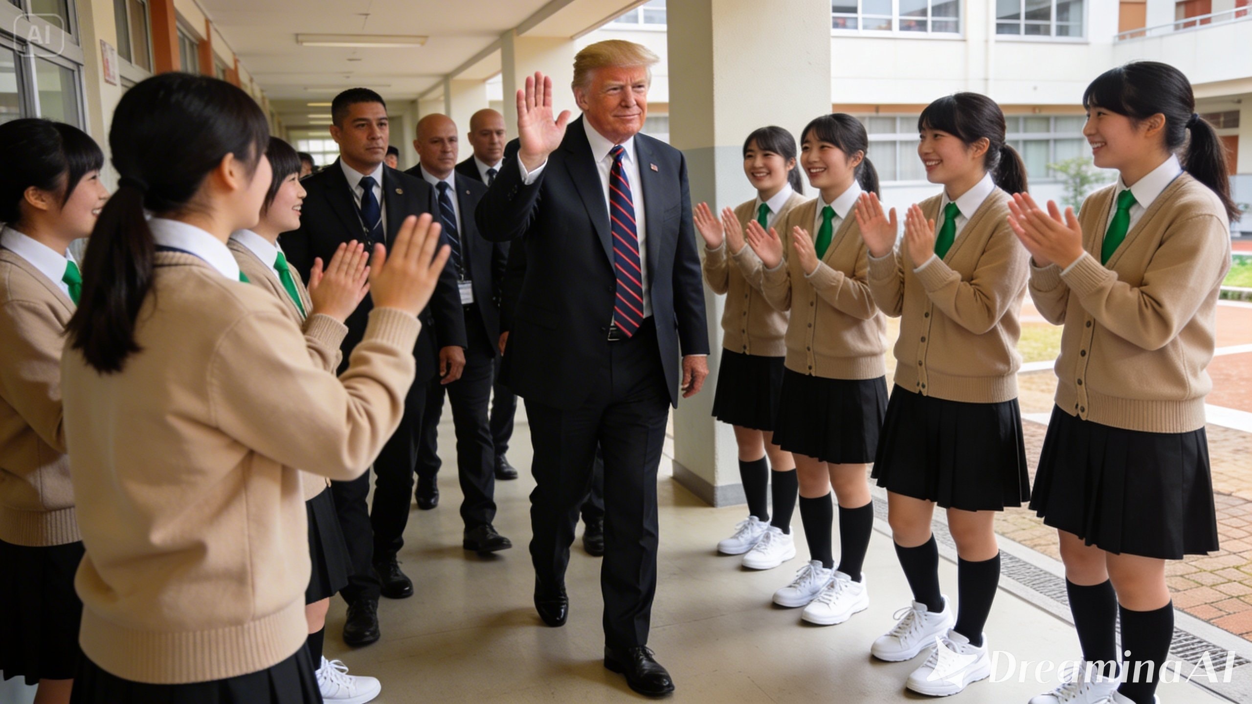 大統領の視察 | の人気AIイラスト・グラビア