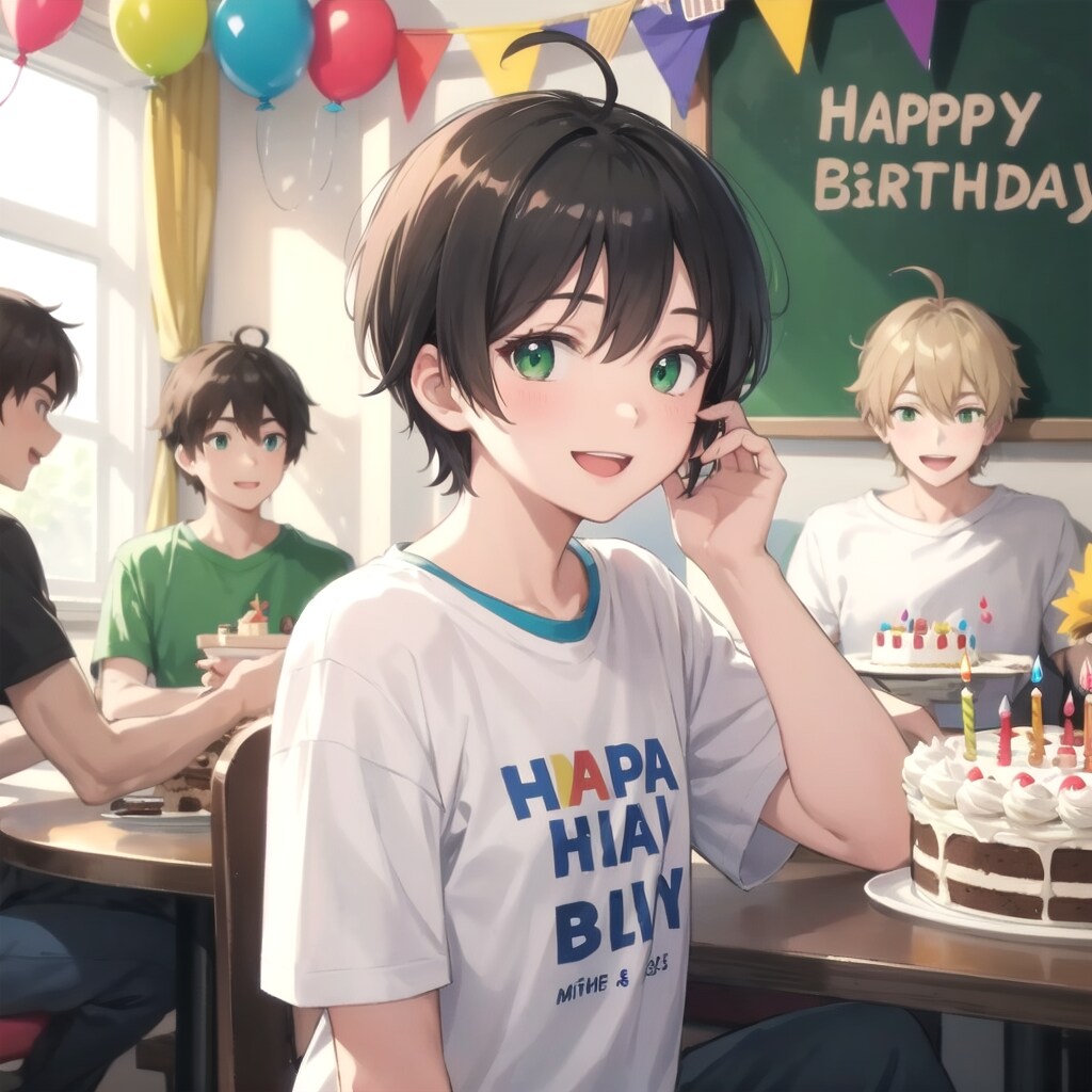 【2週間遅れた】マオくんバースデー🎉