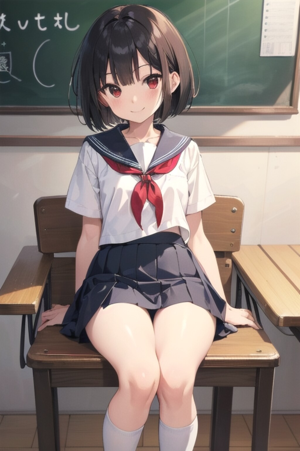 セーラー服の少女