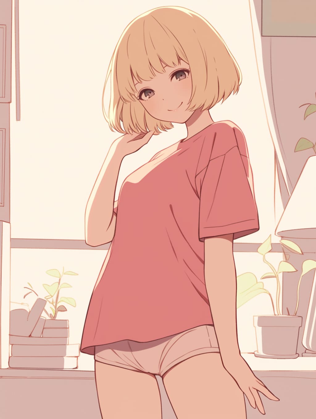 マッシュカットの子✨79