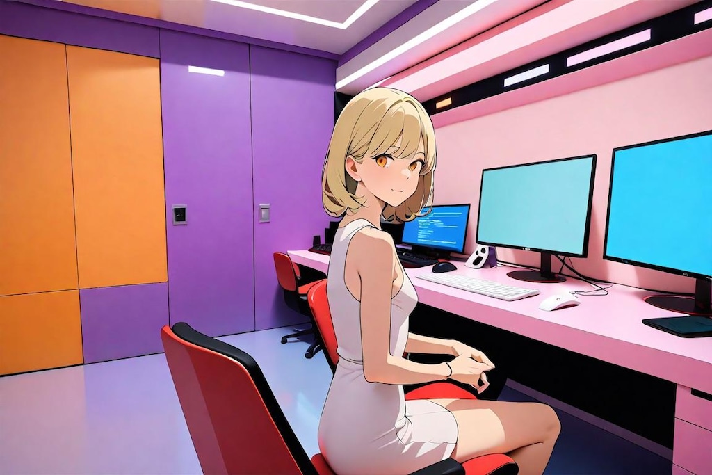 オフィスのおねえさん