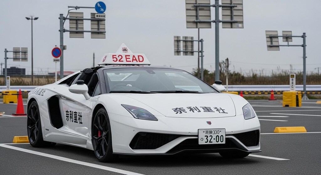 アヴェンタドール教習車