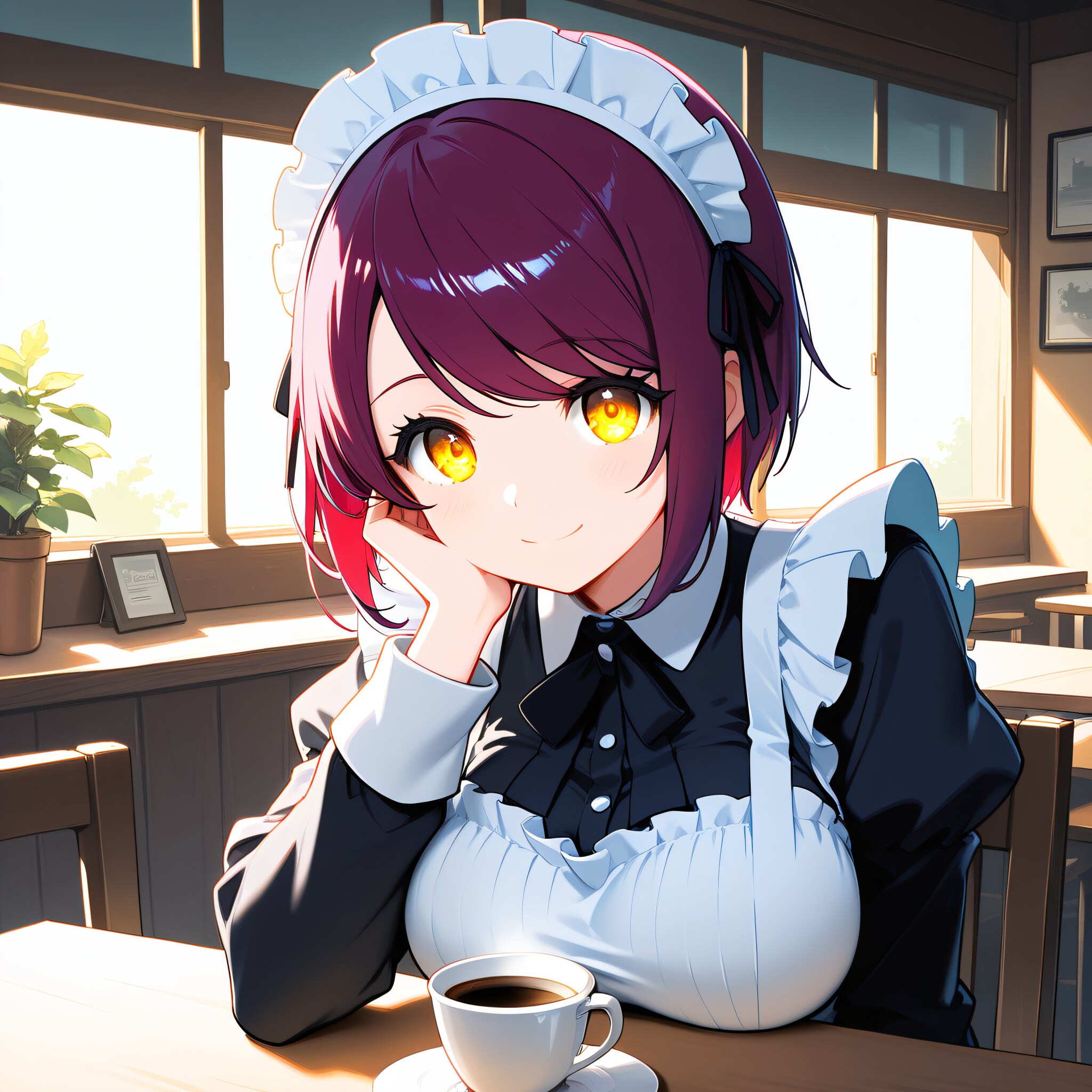 こんにちは（挨拶メイドの芽衣ちゃん）