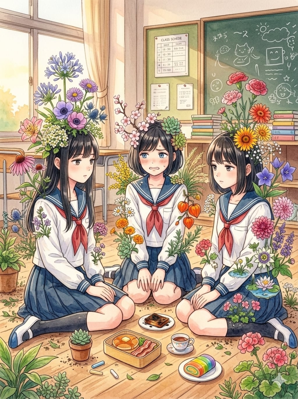 植物が一番美しく生えた人が勝ち