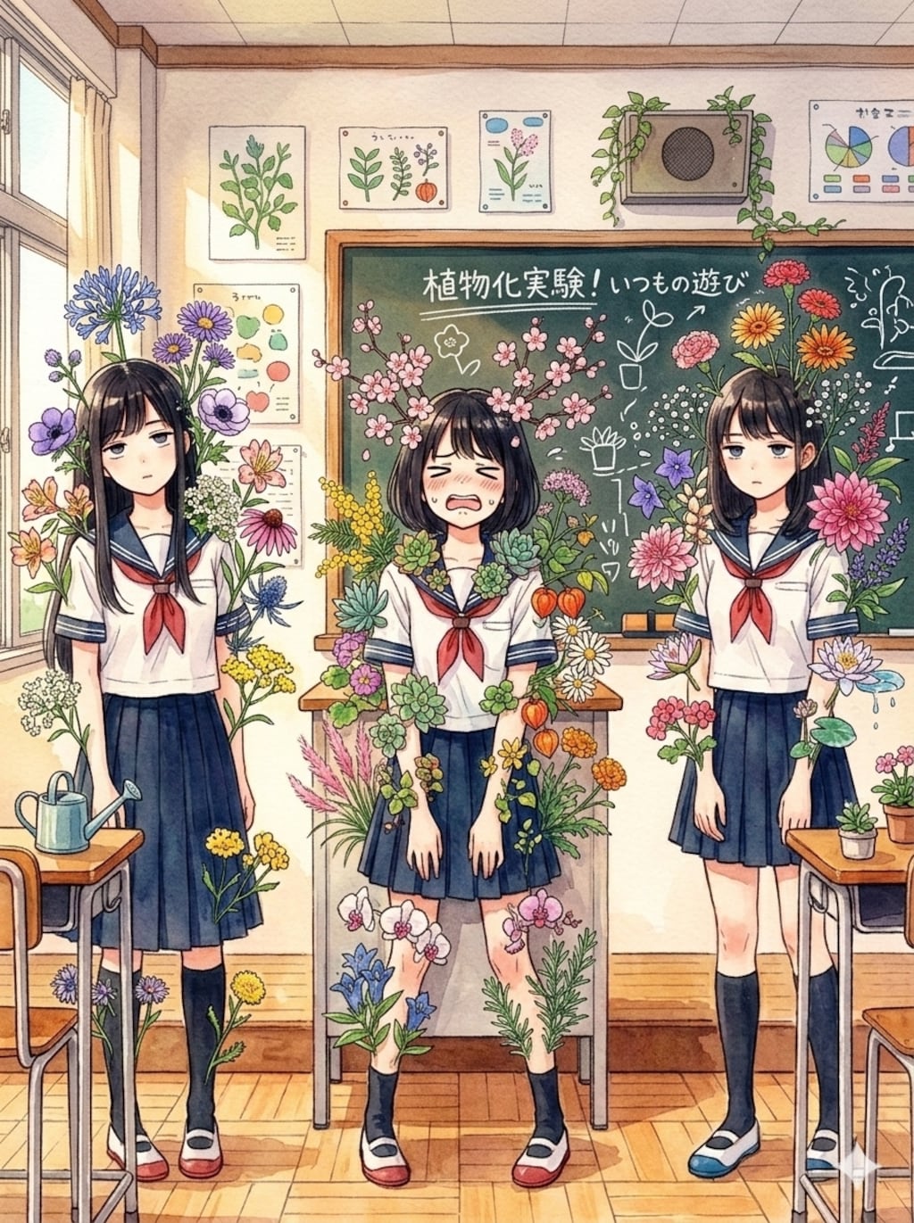 植物が一番美しく生えた人が勝ち