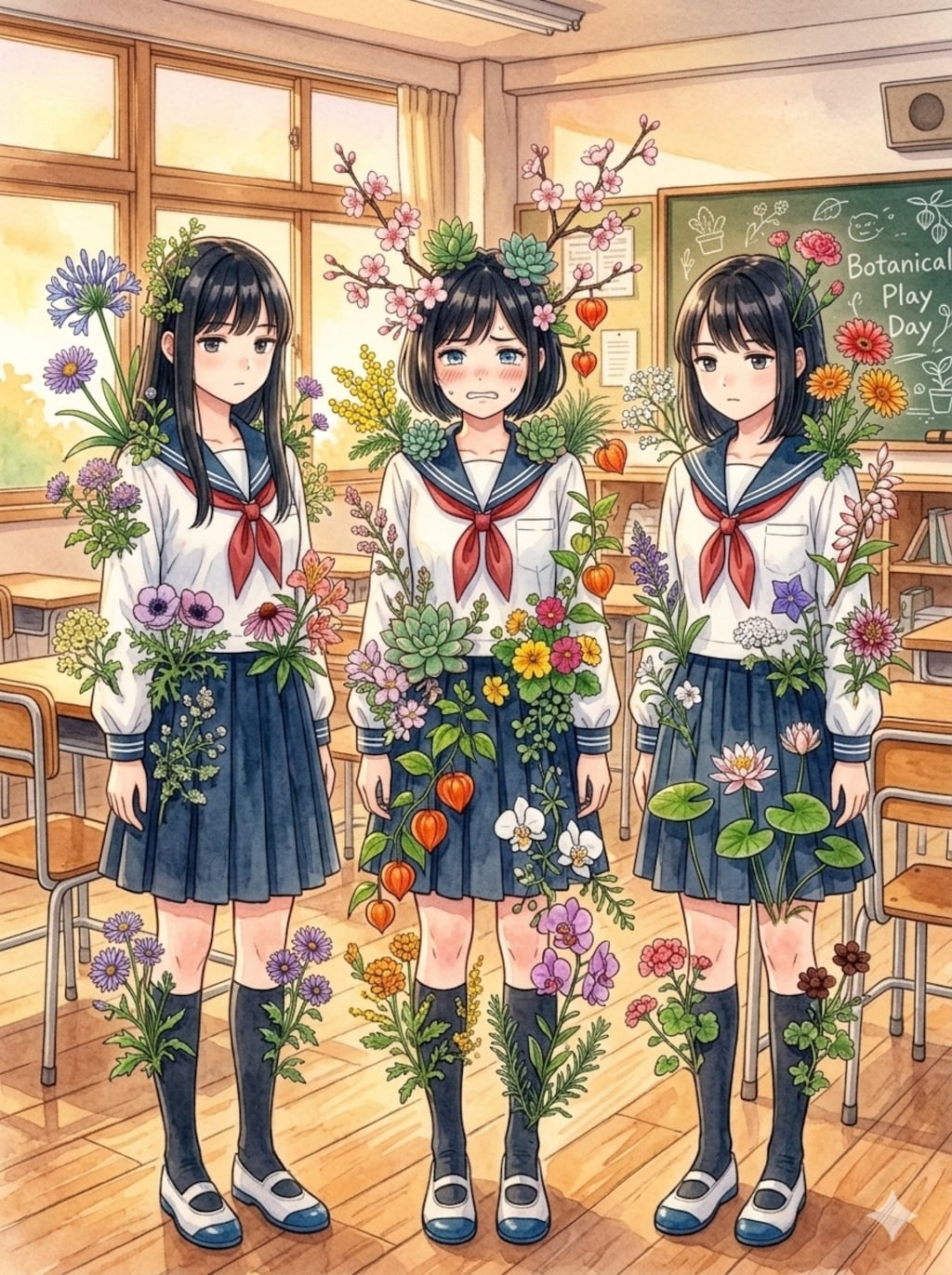 植物が一番美しく生えた人が勝ち